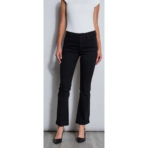 Tahari Bootcut Pants Cotten & Rayon Black  Size 8/29